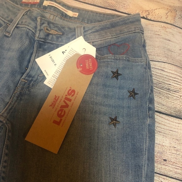 NWT Levi’s 535 Super Skinny Jeans Size 25 - Picture 3 of 8